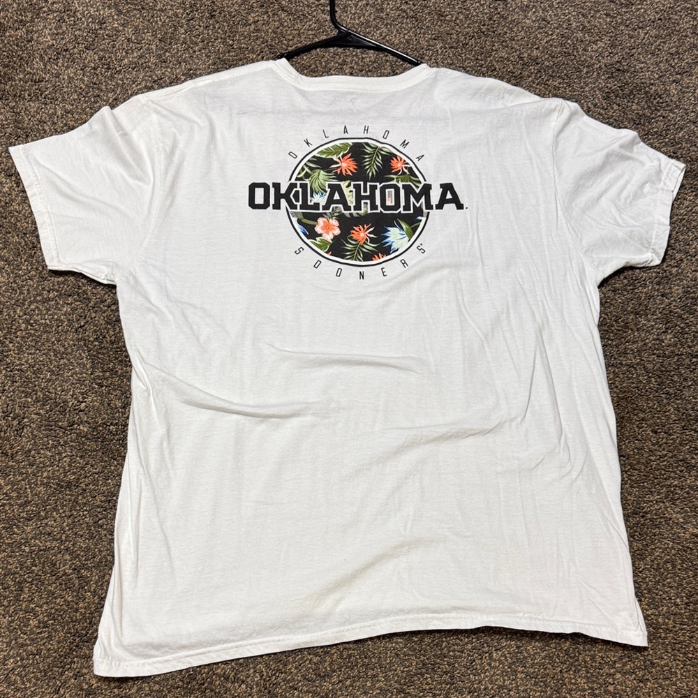 Fanatics Oklahoma Sooners T-Shirt Men’s 2x xxl 2xl Floral OU